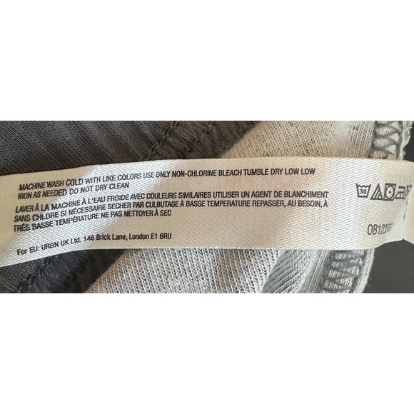 Free People Black and White Geometric Joggers - Picture 11 of 11